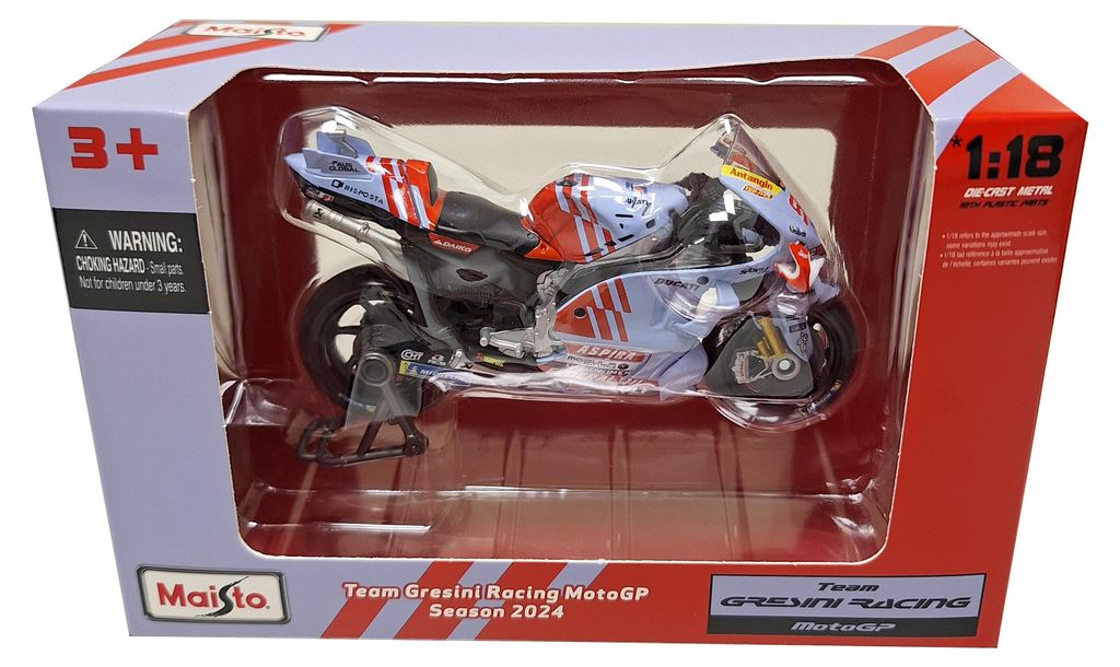Maisto 536399-93 - Maquette de moto - MotoGP Gresini Racing Image du produit 