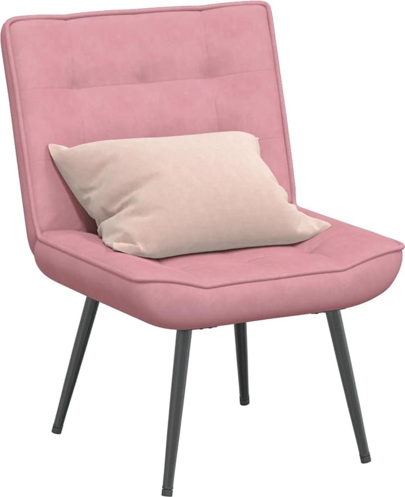 Relaxsessel Rosa 64x74x84 cm Samt