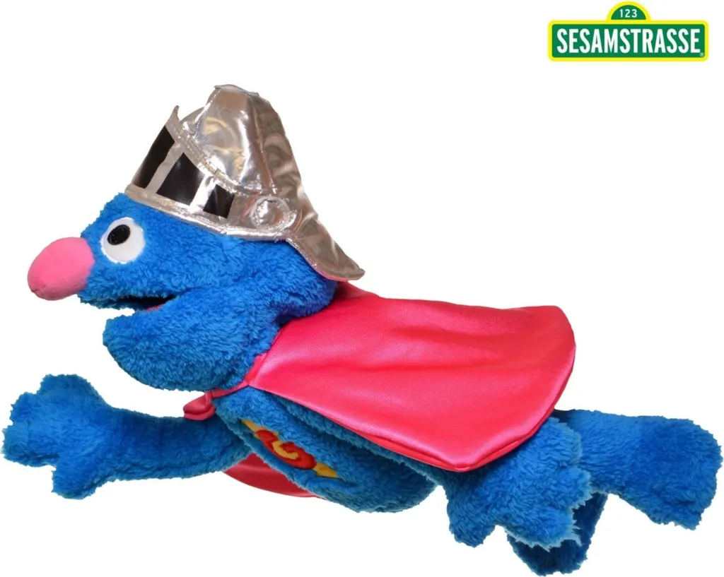 Marionnette à main Super Grobi 1 Living Puppets : Peluche animée 35cm