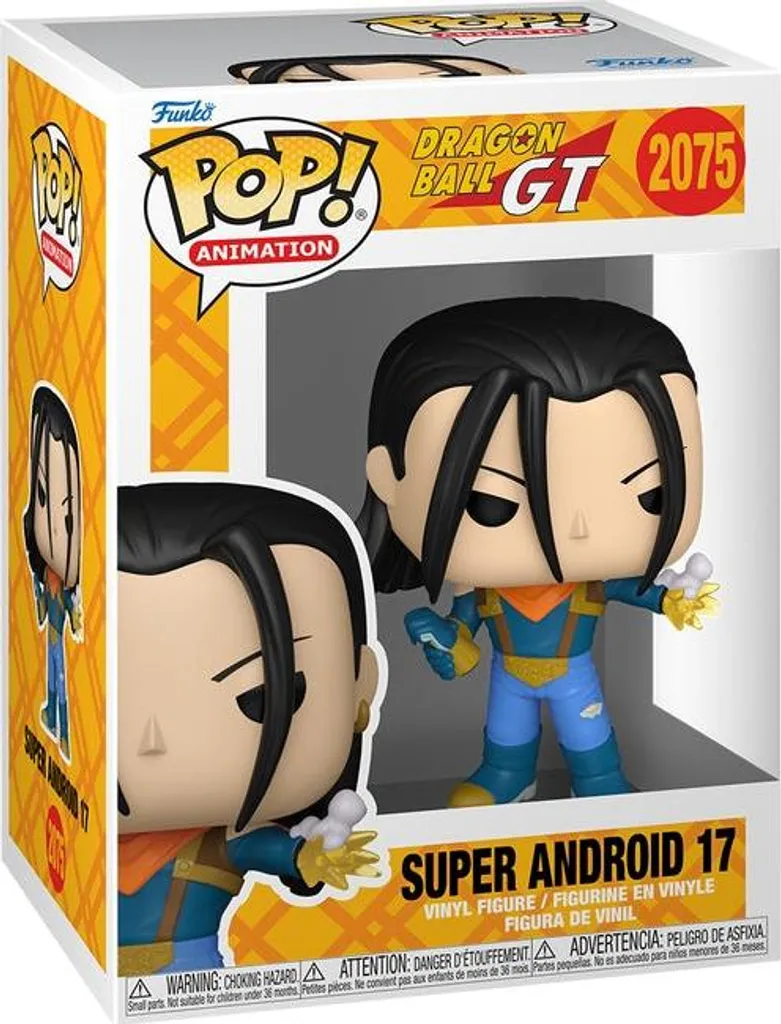Figurine Dragon Ball GT Super Android 17 Pop! Vinyle à Collectionner