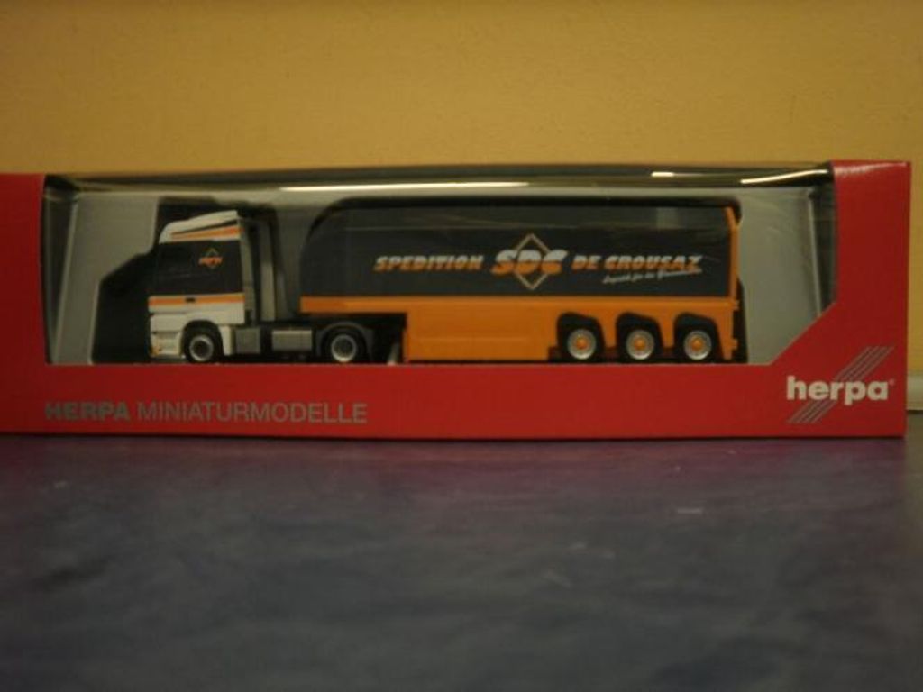 Herpa LKW MB Actros MP3 L Innenlader-SZ Interliner De C