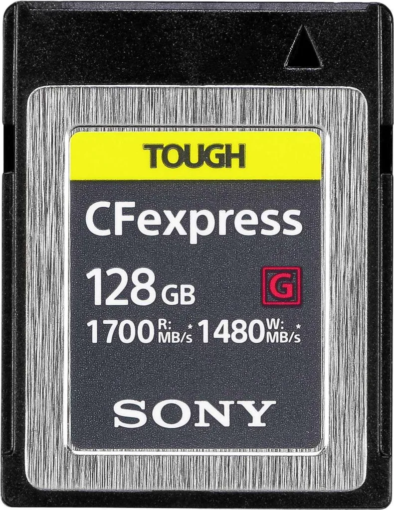 Carte mémoire CFexpress Type B Sony 128GB haute performance pour reflex