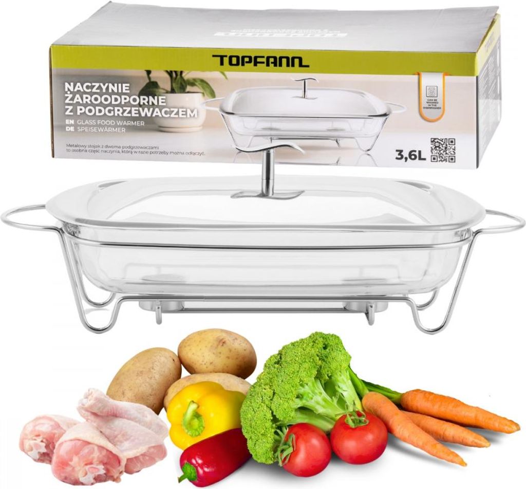 TOPFANN Obdĺžnikový pekáč 3,6 l TOPFANN Obrázok produktu 