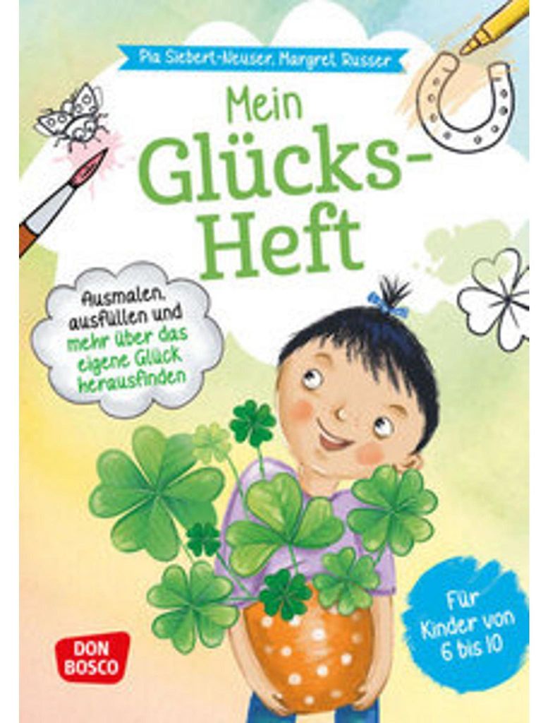 Mein Glücks-Heft. Ausmalen, ausfüllen und mehr über das Image du produit 