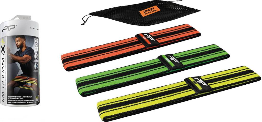 paquet de 3 PTP Microband X Combo+ Image du produit 