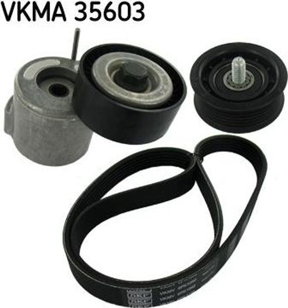 SKF VKMA 35603 Keilrippenriemensatz OE 51758384 kompatibel mit Signum