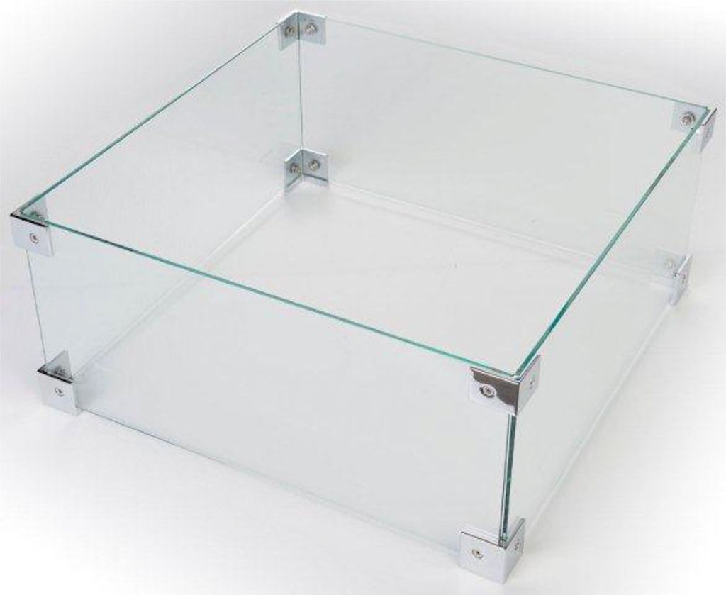 MANIA Schutzglas rechteckig / quadratisch klein Produktbild 