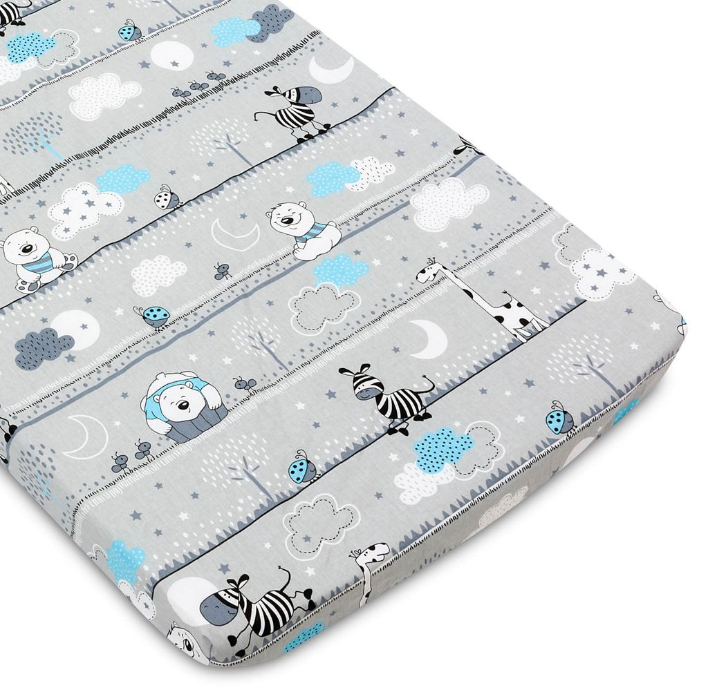 2 Spannbettlaken 50x89cm Für Babybay - 100% Baumwolle Öko-Tex