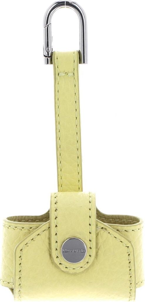 Marc O'Polo Leder Anhänger Taschenzubehör Charlie Key Ring Lemon Sorbet hellgelb