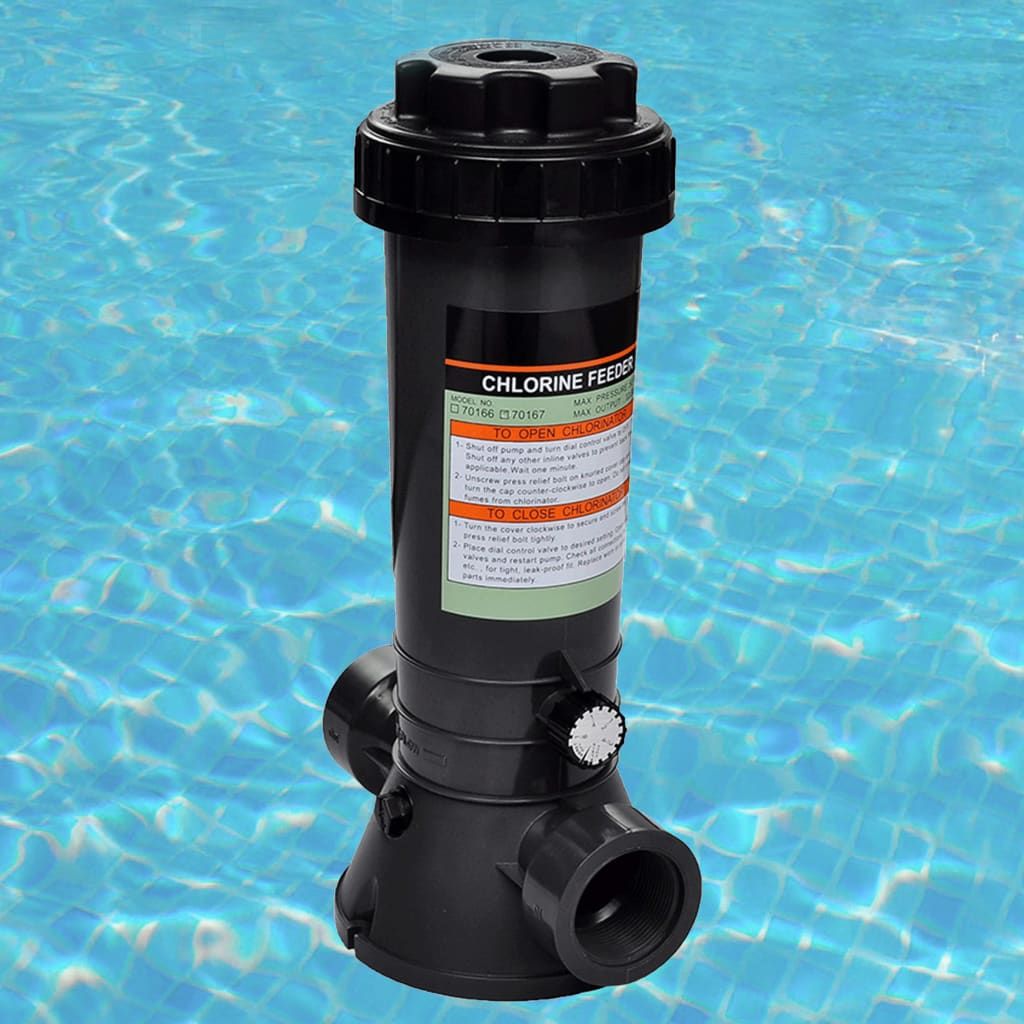 Automatischer Chlordosierer 38 mm Schlauchanschluß Pool Schwimmbad Dosierer 