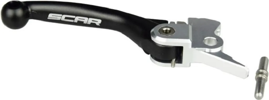 Levier de frein SCAR Flex noir anti-casse pour ne plus rester bloqué
