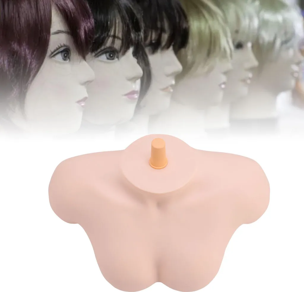 Modèle d'épaule stable pour mannequin coiffure avec support de table - 3