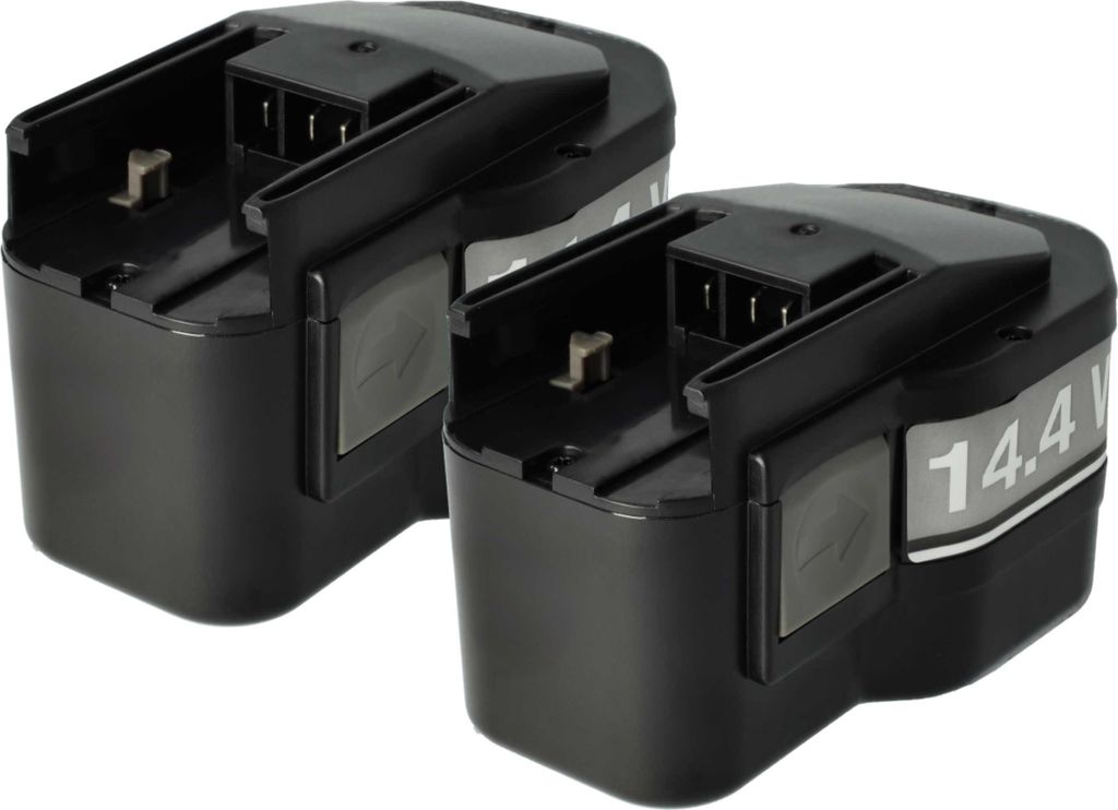 vhbw 2x Akku kompatibel mit Milwaukee PES 14.4 T, PIW 14.4 Produktbild 