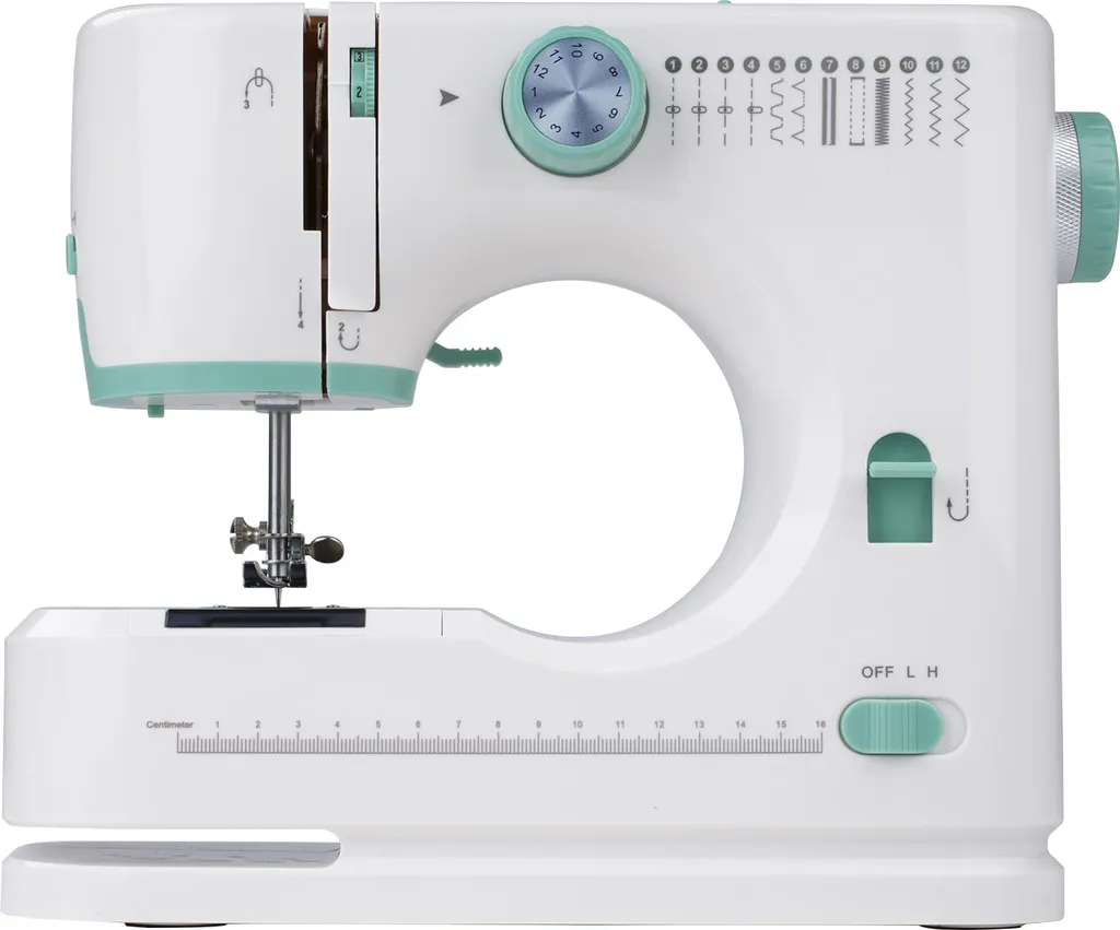 Réparations faciles avec la mini machine à coudre multifonction 12 points - 13