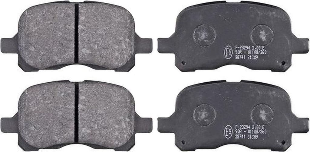 Bremsbelagsatz ohne Verschleißsensor 16,5 mm A.B.S. für u.a. TOYOTA COROLLA