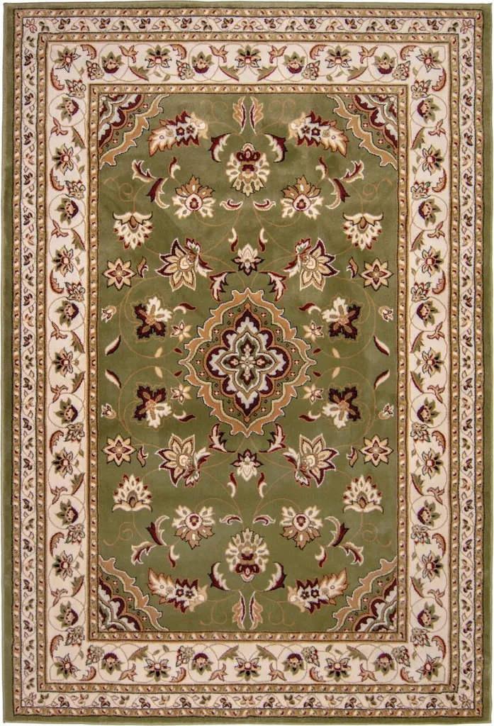 Tapis 200x290 cm Sincerity Royale Sherborne Green pour grand salon chic