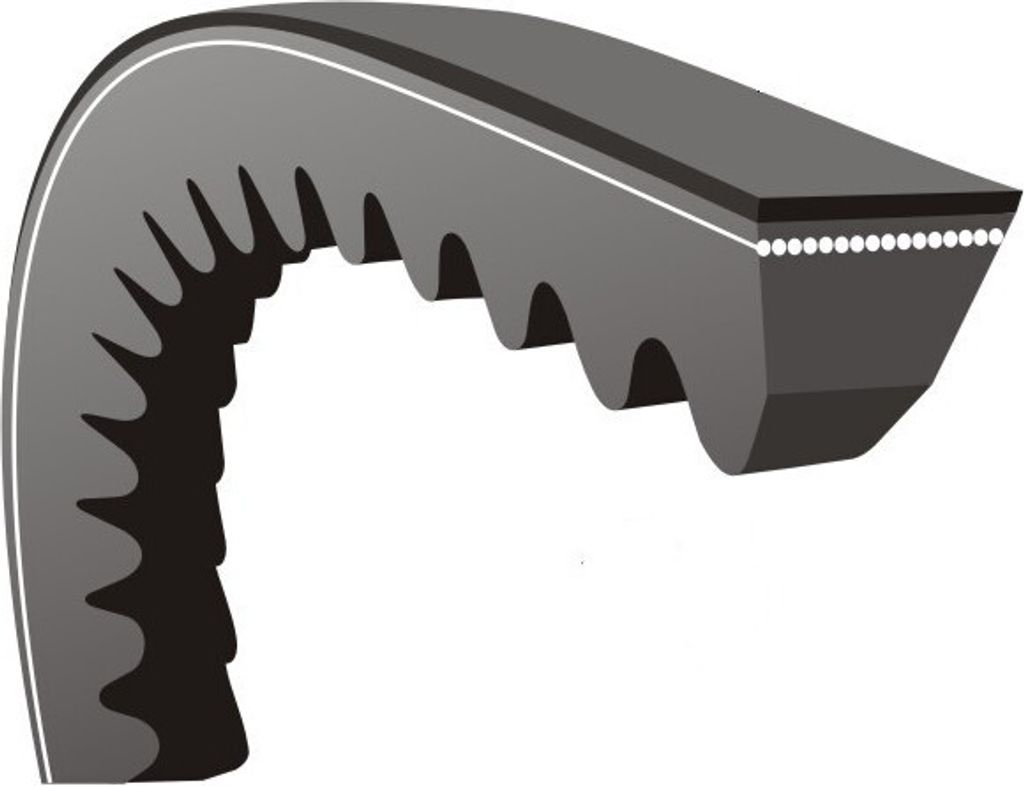 SWR XPA 1982 Lw, Schmalkeilriemen, flankenoffen, formgezahnt