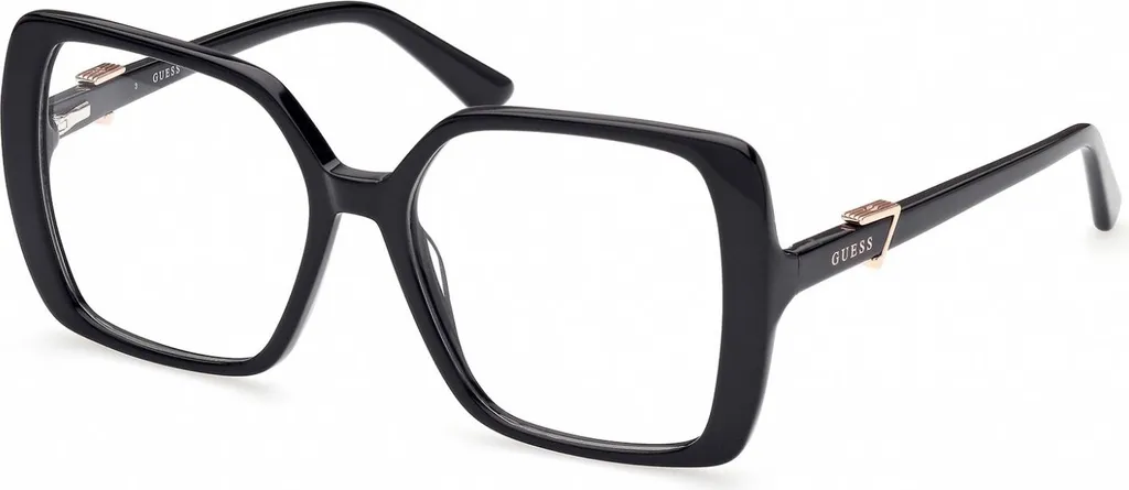 Monture de lunettes Guess Femme GU2876 Noir Brillant - Optique de Luxe