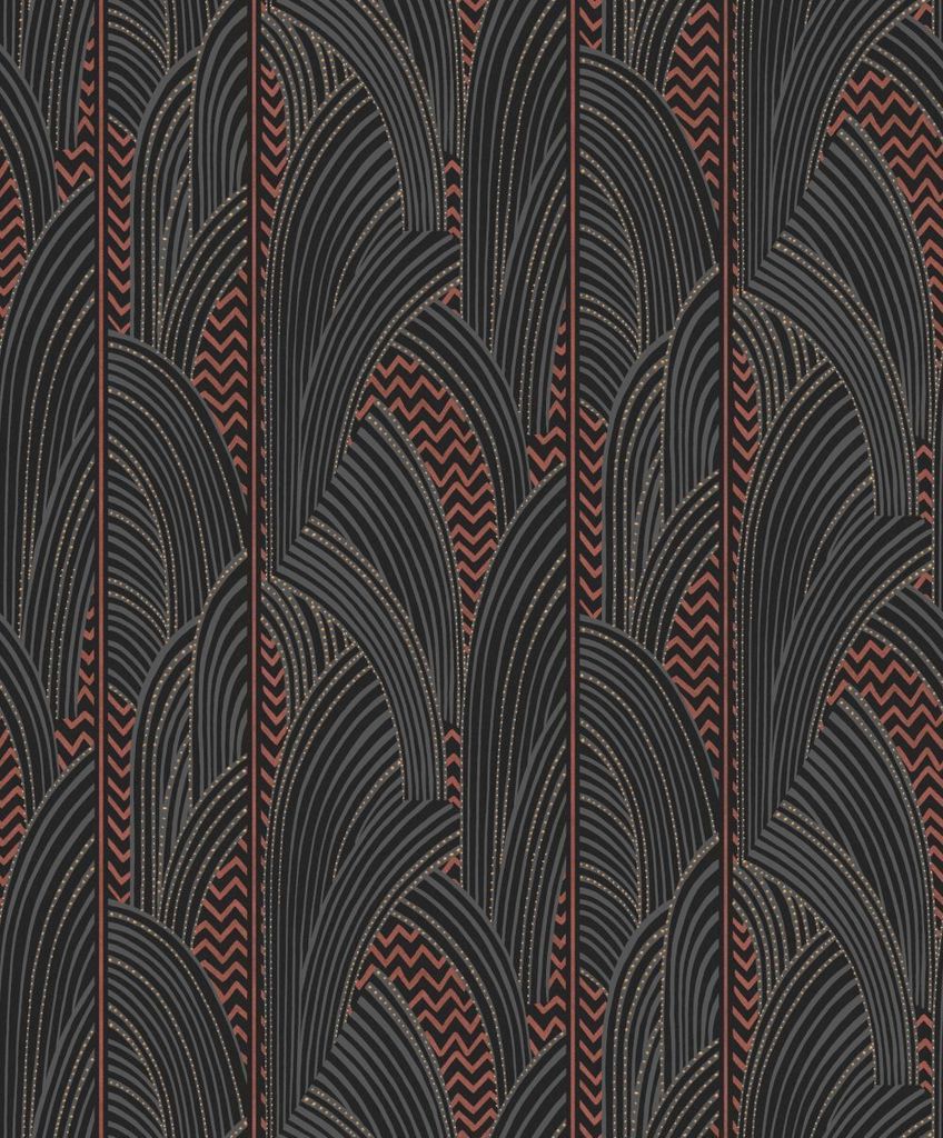 Khroma by Masureel Tapete grafisches Motiv Grün - 630007 - 53 cm x 10.05 m