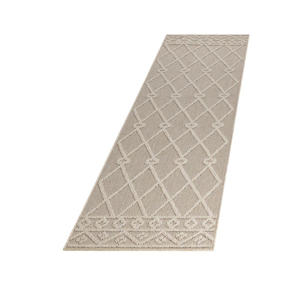 Outdoor Teppich PATARA Beige 80 x 250 cm