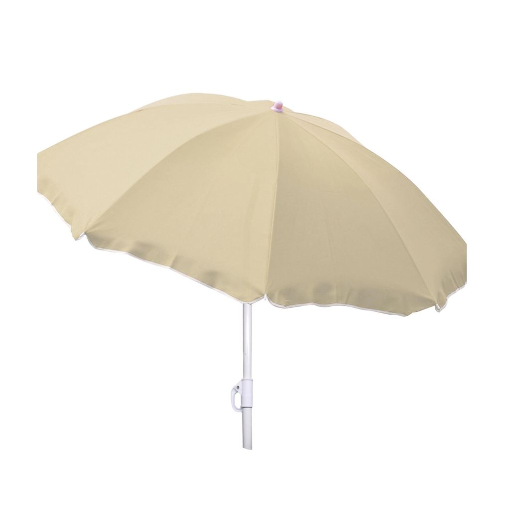Sonnenschirm knickbar Ø 1,8 m Garten Balkon Strand Schirm Produktbild 
