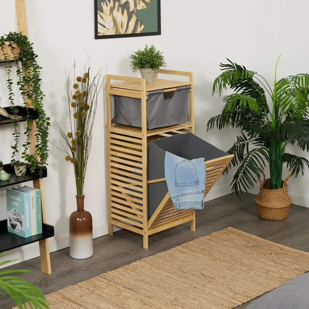Organizer Bagno Salvaspazio: Mensola + Cesto Panni + Cassetto