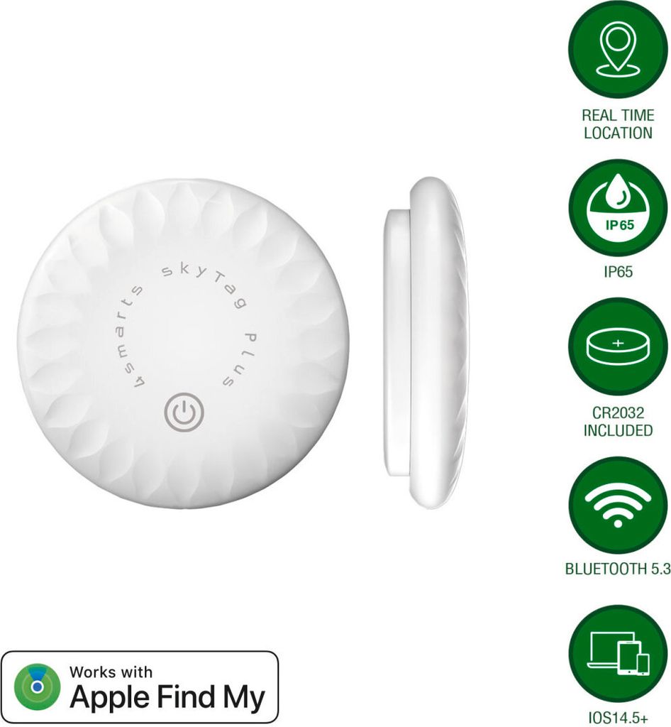 Lot de 2 localisateurs SkyTag Plus de 4smarts, blanc Image du produit 