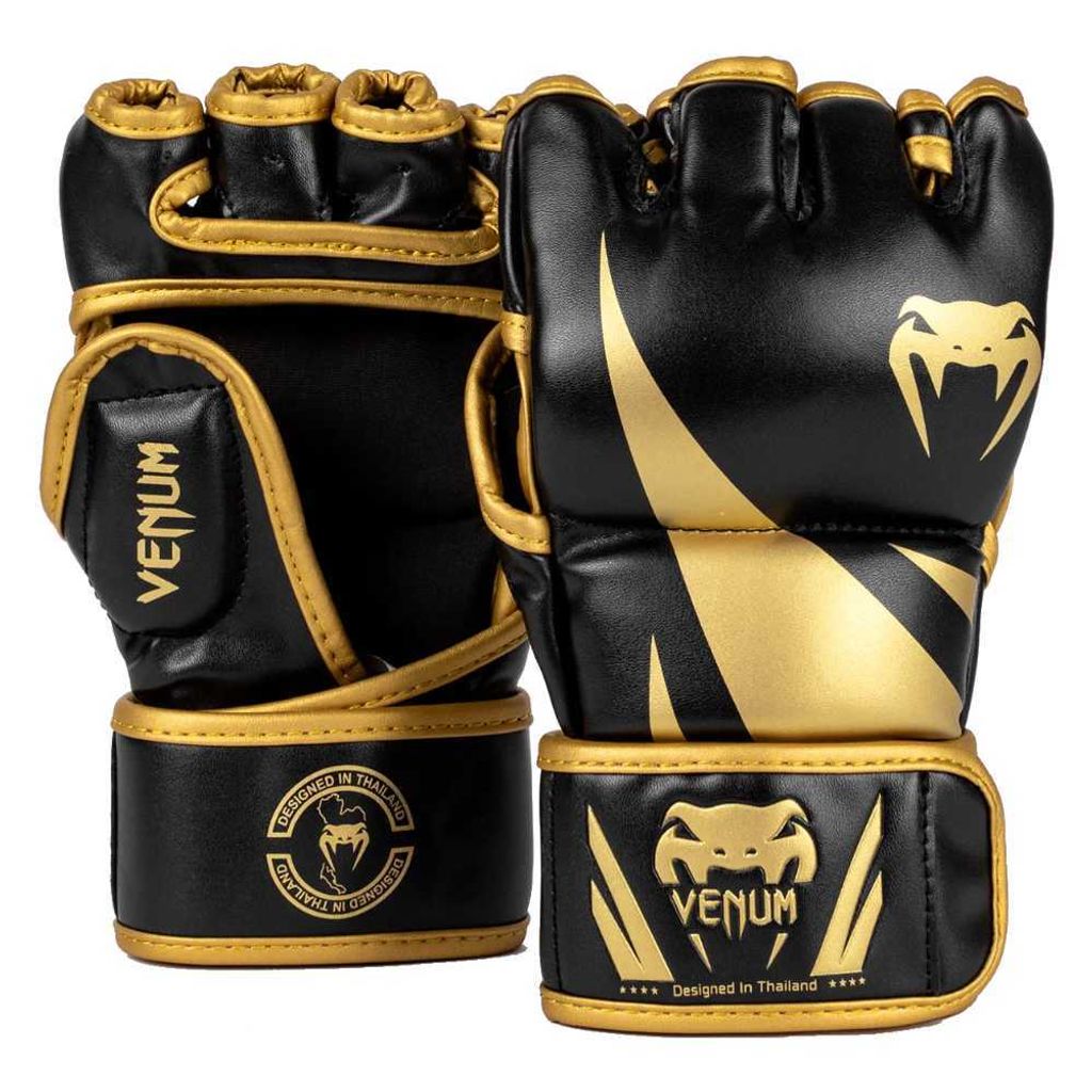 Venum Challenger 2.0 MMA Handschuhe Schwarz Gold Gre L/XL
