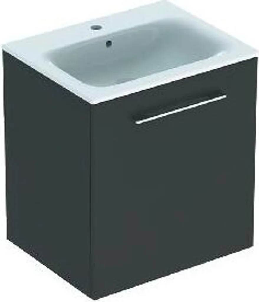 Solution gain de place Geberit Selnova Square Meuble Lavabo 60cm