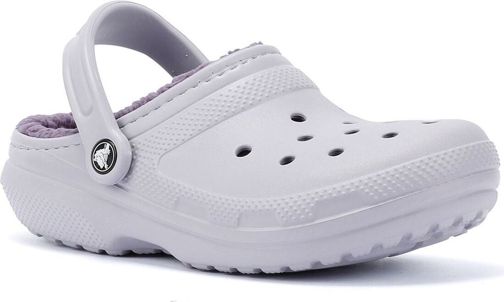 Crocs Klassische gefütterte Damen Clogs Mauve