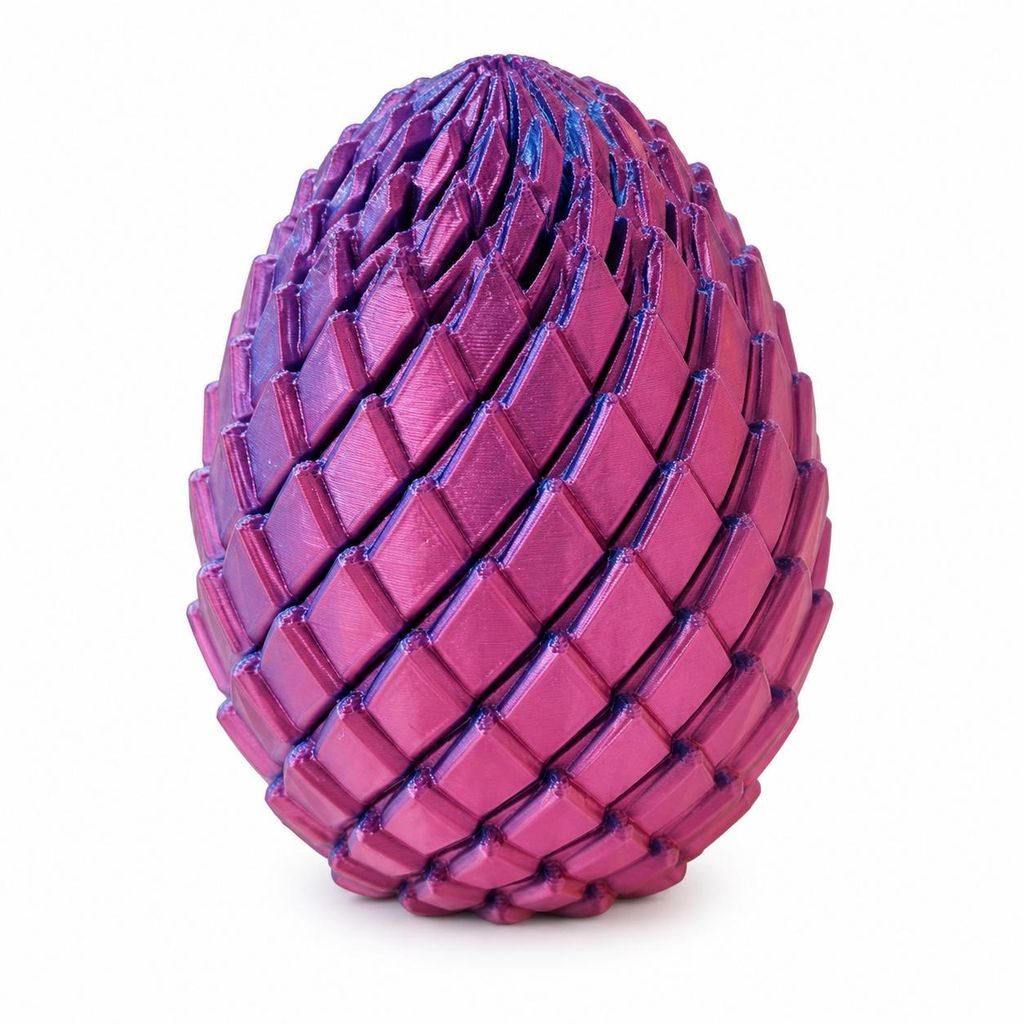 Œuf fidget dragon transformable – DRAGOEGG Rouge-Bleu Image du produit  Image générée par une IA