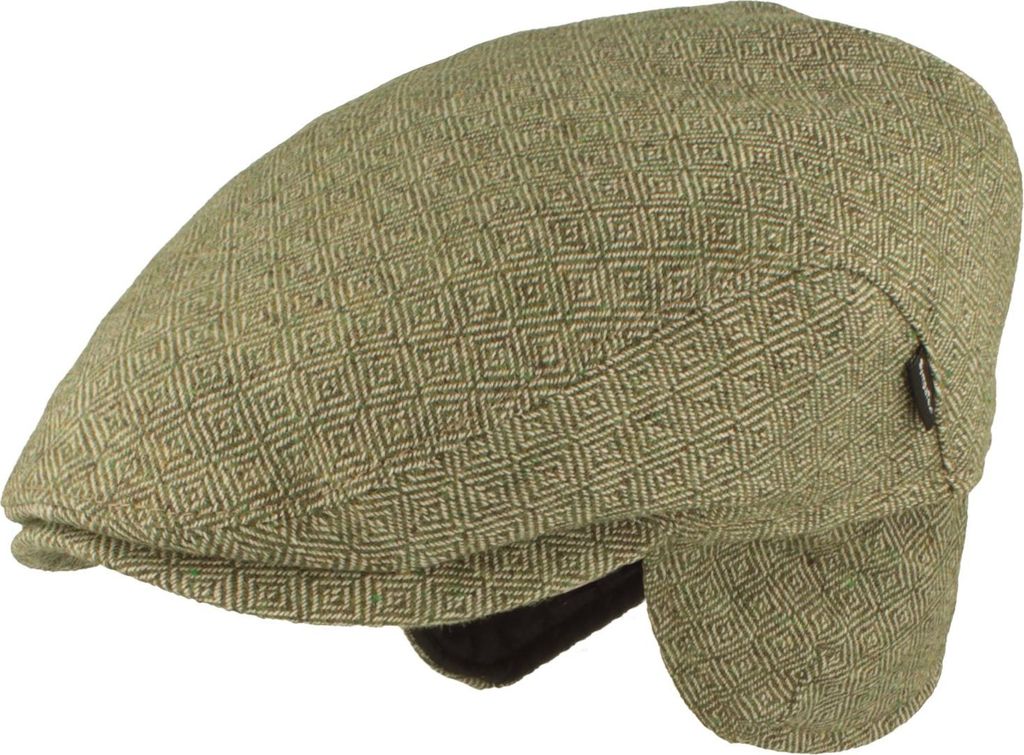 Ohrenschutz-Schiebermütze Bavaria-Loden-Wolle von Hut-Breiter