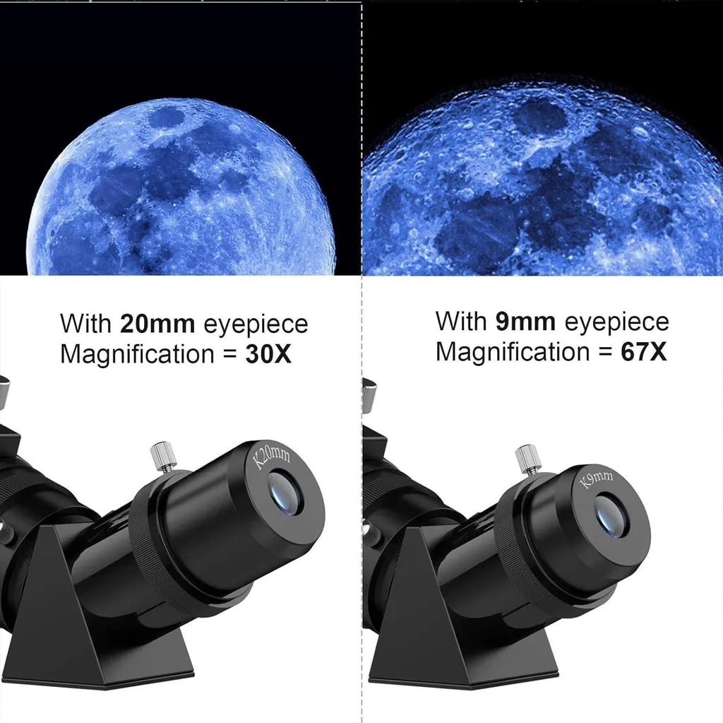 Télescope 80mm à Large Ouverture avec Optique Multicouche et Accessoires