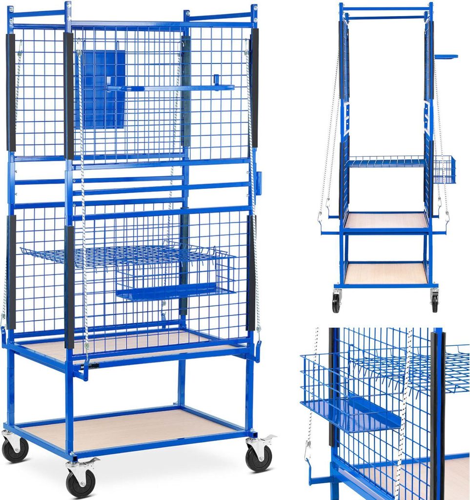 Vozík na karosářské panely 60 x 90 x 202 cm Obrázek produktu 