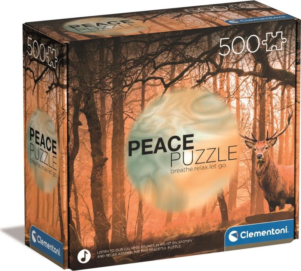 Clementoni Puzzle 500El Mier Šumiace Ticho. Szelest Ciszy Obrázok produktu 