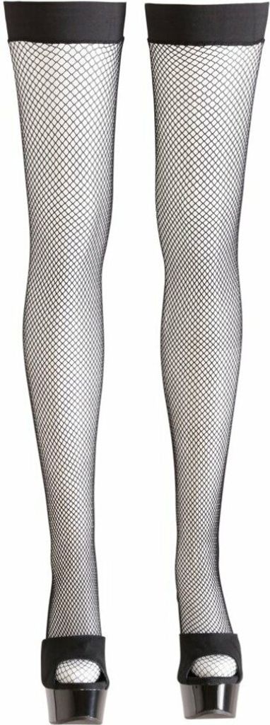 Cottelli Collection - Bas autofixants noir, Taille:XL Image du produit 