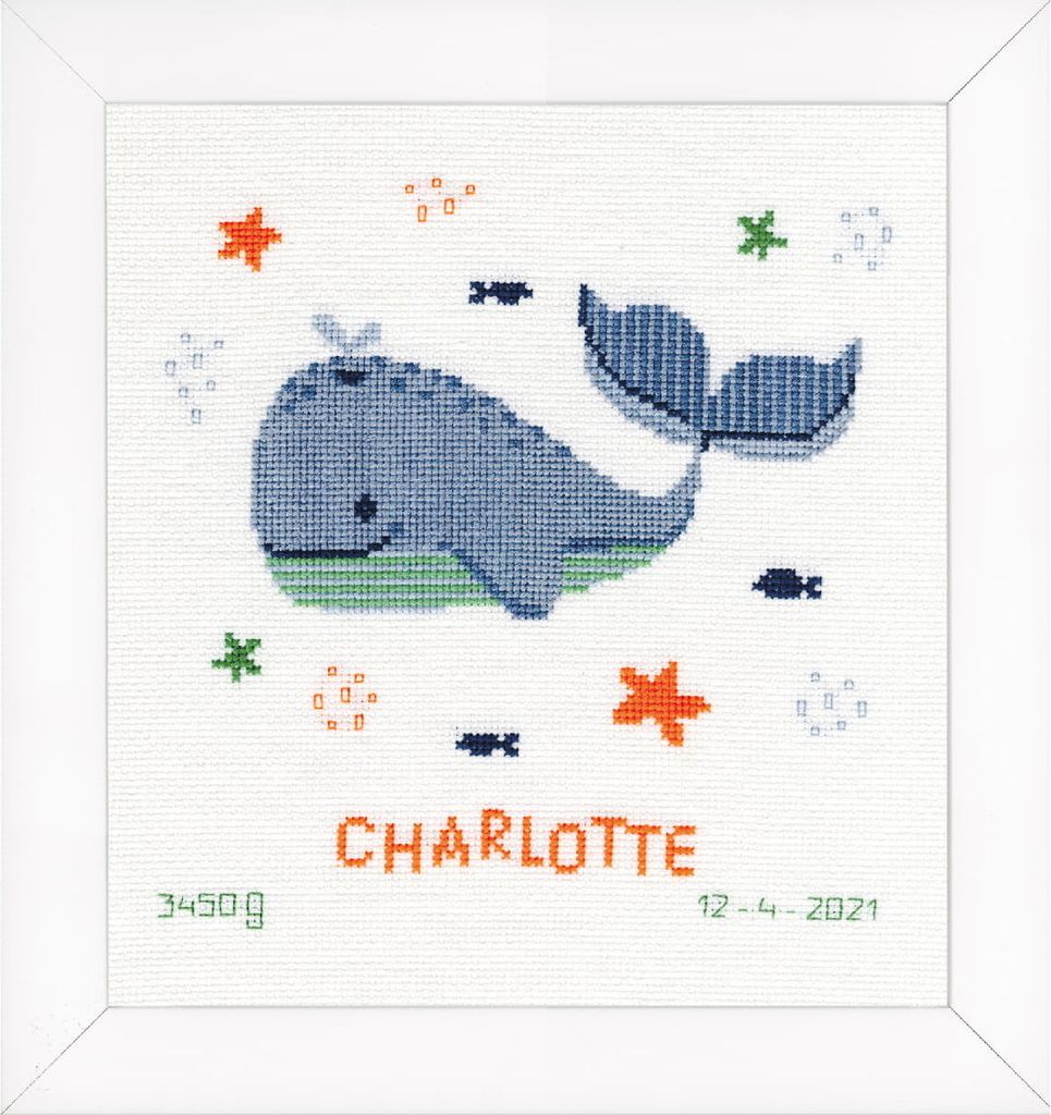 SET DE POINT DE CROIX VERVACO 'Notre Plus Grande Aventure' - Modèle à Compter Sur Toile Aida 14ct, Neuf