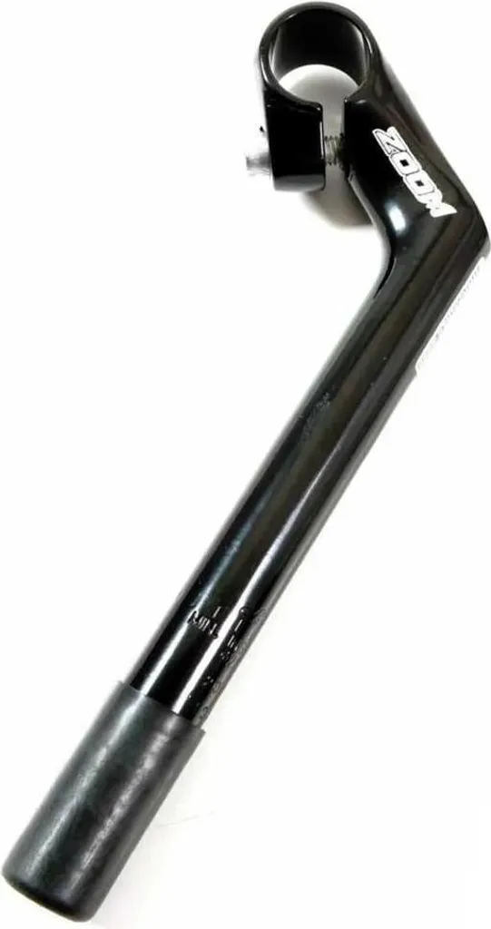 Potence MTB Bonin 60 mm en aluminium noir - Rigidité et légèreté VTT
