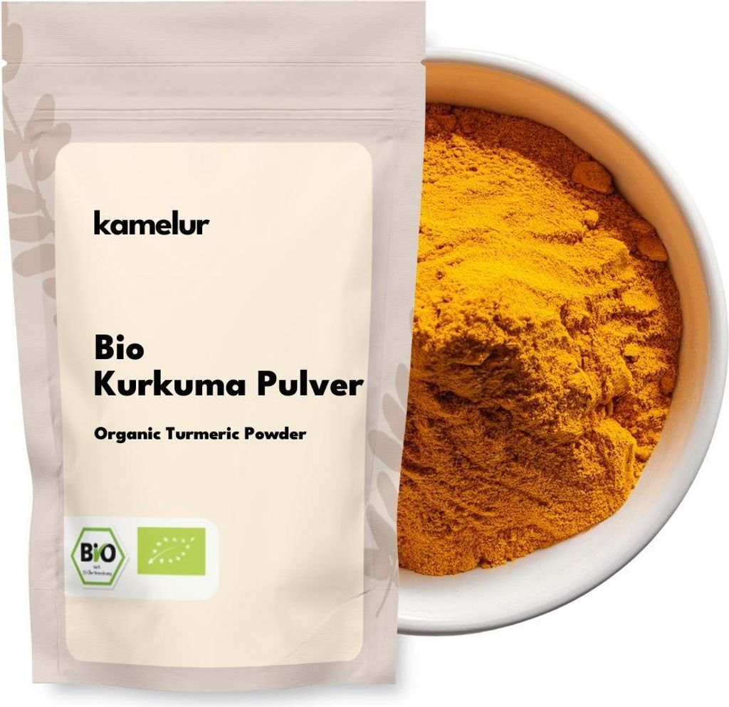Kamelur Bio Kurkuma Pulver 1 kg