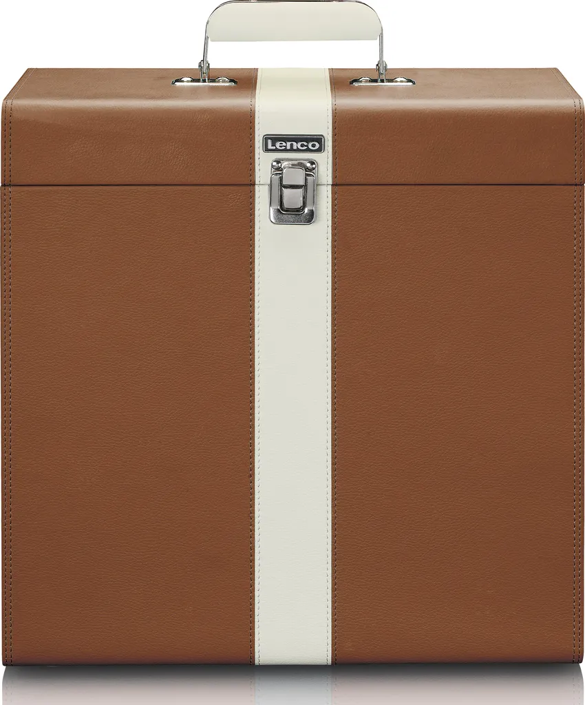 Mallette de Transport Disques Vinyles Lenco TTA-301 pour Soirées et DJ