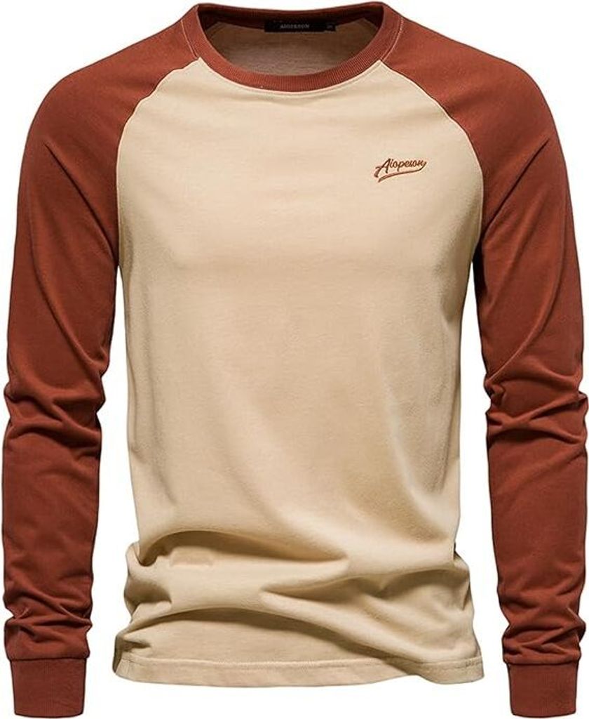 Herren Rundhals-Shirt - Leichtes Basic-Unterhemd, Einfarbig und Schlank Geschnitten, Ideal für Training und Sport
