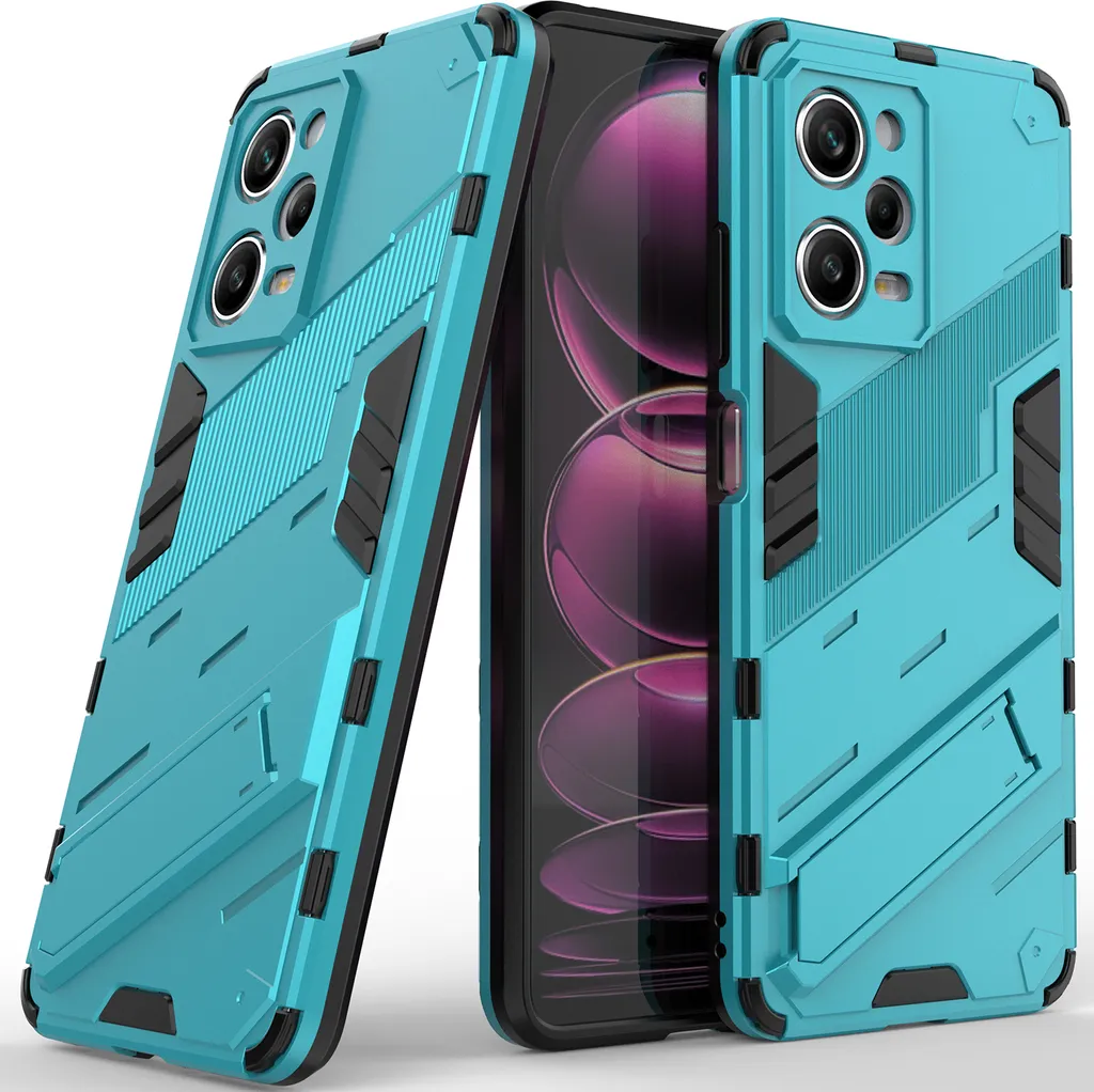 Custodia Xiaomi Poco X5 Pro & Redmi Note 12 Pro 5G Hybrid Antiurto Blu