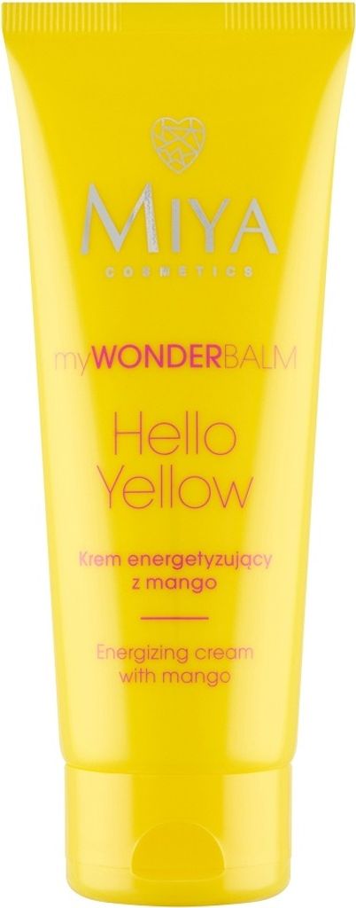Miya Cosmetics myWONDERBALM Mango-Creme Hello Yellow, 75 ml - Energetisierende Pflege für strahlende Haut