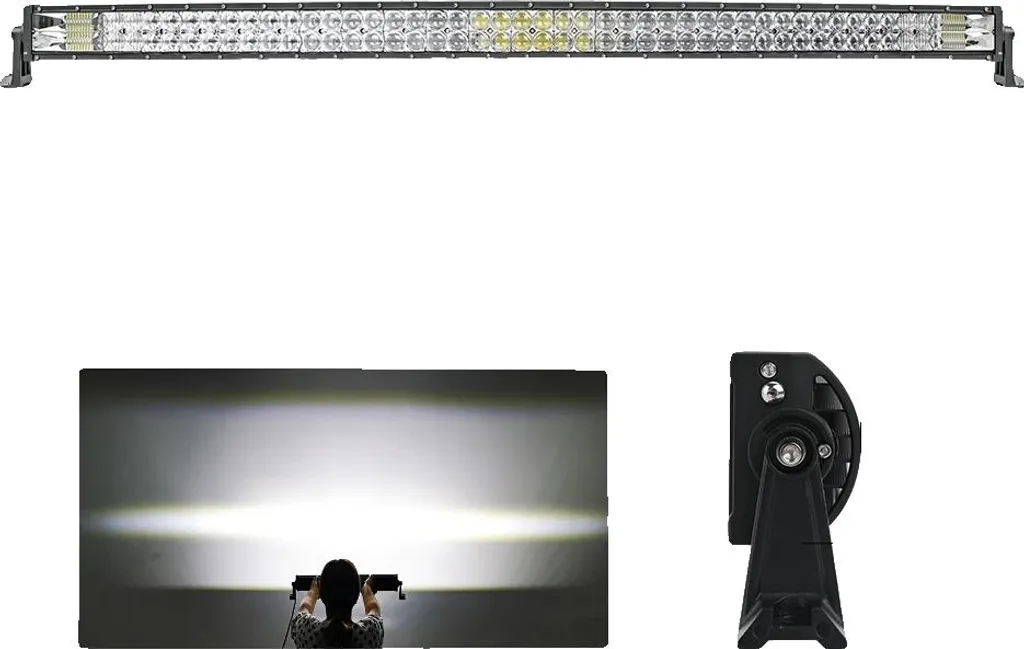 Barre LED 52 pouces incurvée sans fil : fini les câbles compliqués