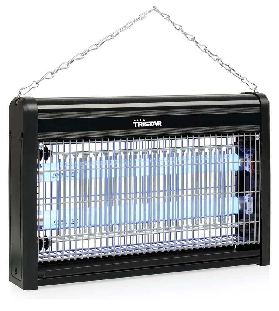 Tristar IV-3721 Insektenvernichter mit elektr. Gitter und Licht Reichweite 80m² 12W