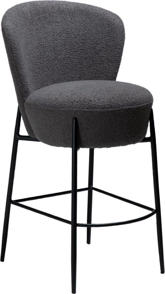 Orbit Dan-Form Counterstuhl Bouclé grau.