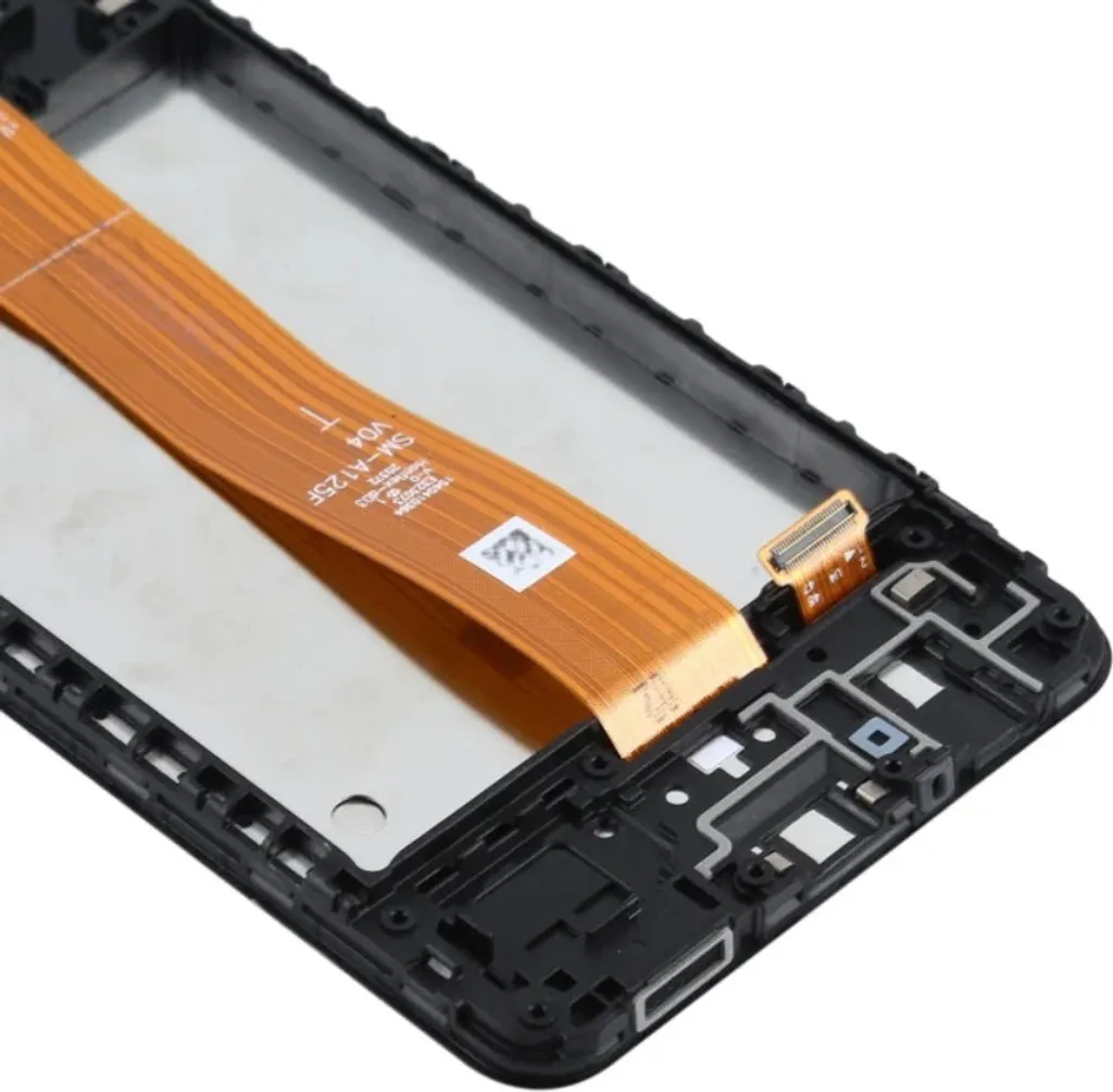 Solution Écran Cassé Samsung Galaxy A12 : Bloc LCD Tactile IPS et Cadre - 4