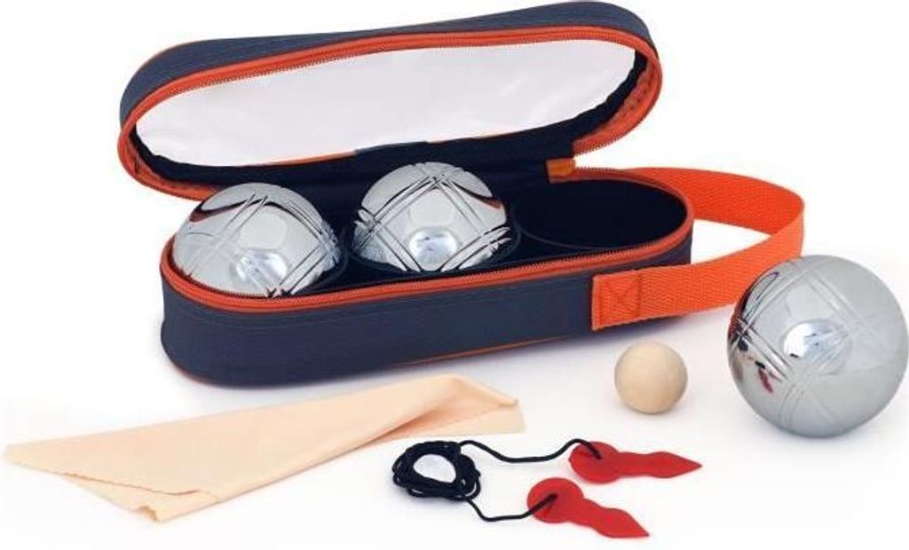 Boules de Pétanque K-RO, 720 g, 73 mm, Acier Chrome, Avec Image du produit 