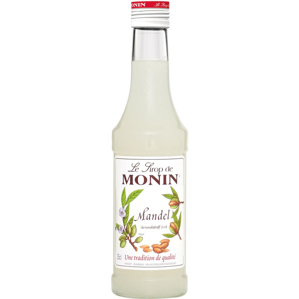 Monin Mandlový sirup pro zjemnění potravin a nápojů 250ml Obrázek produktu 