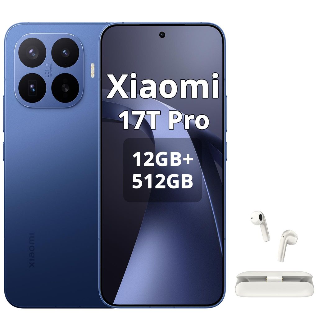 Xiaomi 17T Pro 5G Smartphone 512GB 12GB 6.83", 7000mAh, Produktbild  KI-generiertes Bild